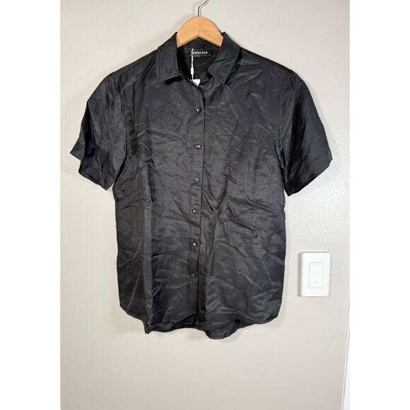 NWT Anine Bing Bruni Shirt XS $225 - Picture 3 of 11